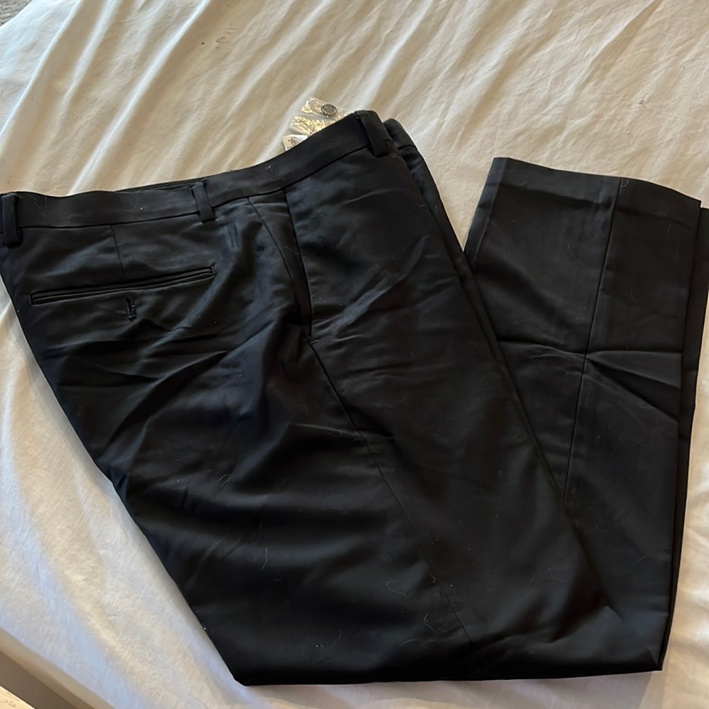 Top man black dress pants